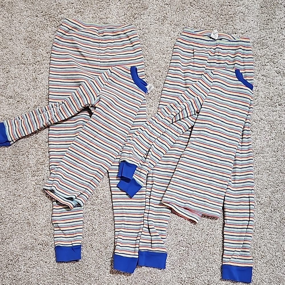 Gymboree kids 8 striped pajama set bundle